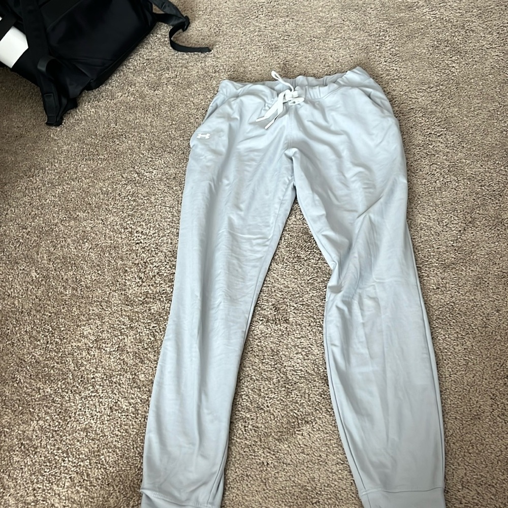 Under Armor light gray joggers